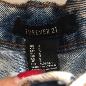 Forever 21 Shorts - Forever 21 Denim Washed High Waisted Shorts Forever 21 Shorts - Forever 21 Denim Washed High Waisted Shorts